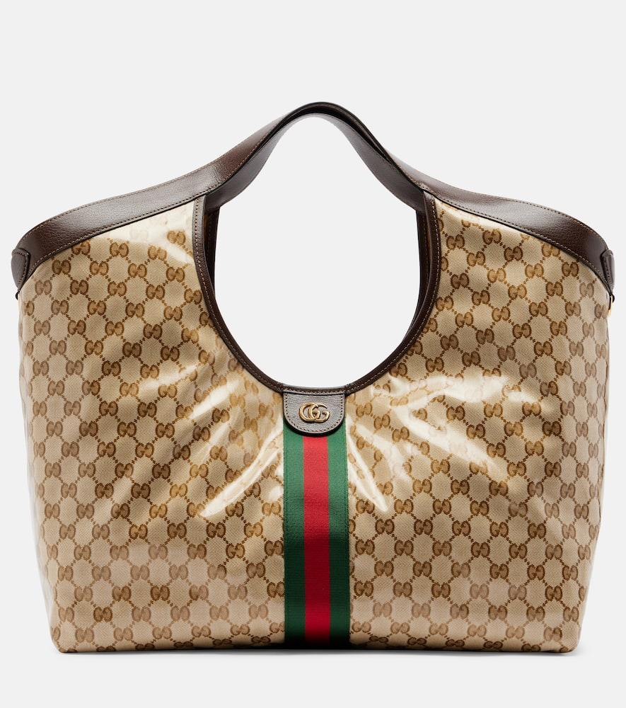 gucci gucci giglio gg large tote bag