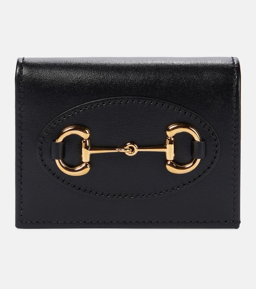 gucci gucci horsebit 1955 leather wallet