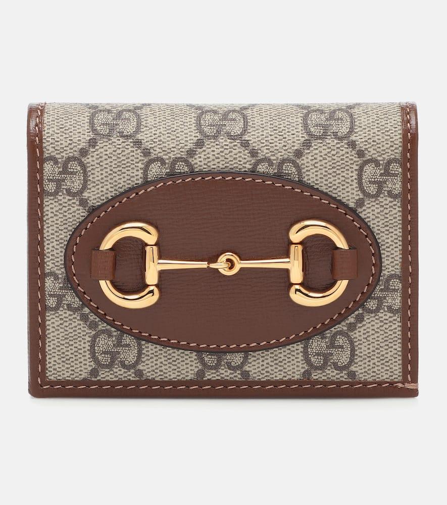 gucci gucci horsebit 1955 leather wallet