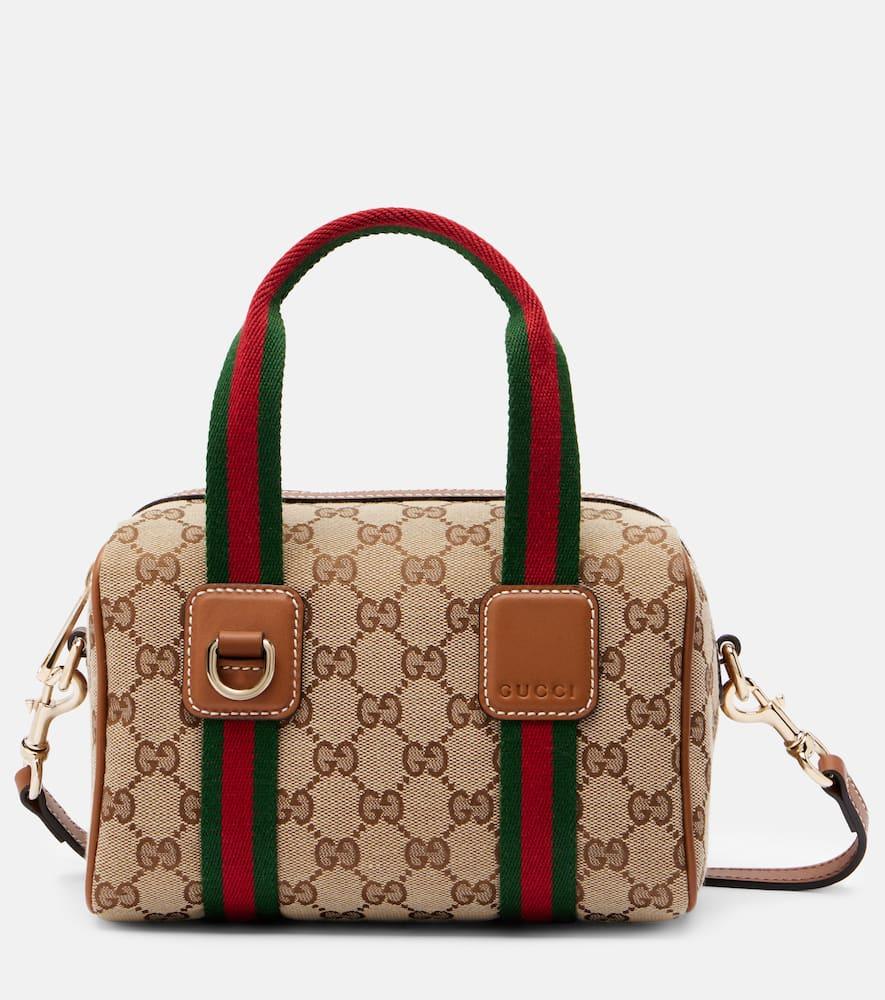 gucci gucci mini gg canvas crossbody bag