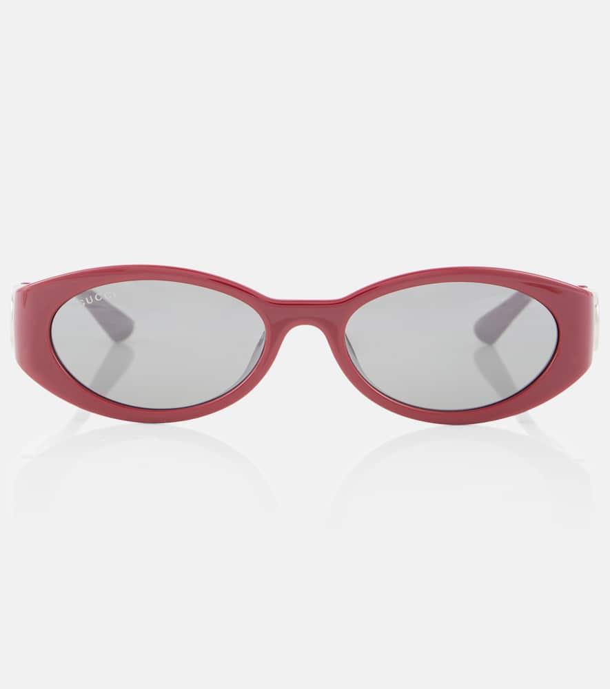 gucci hailey oval sunglasses