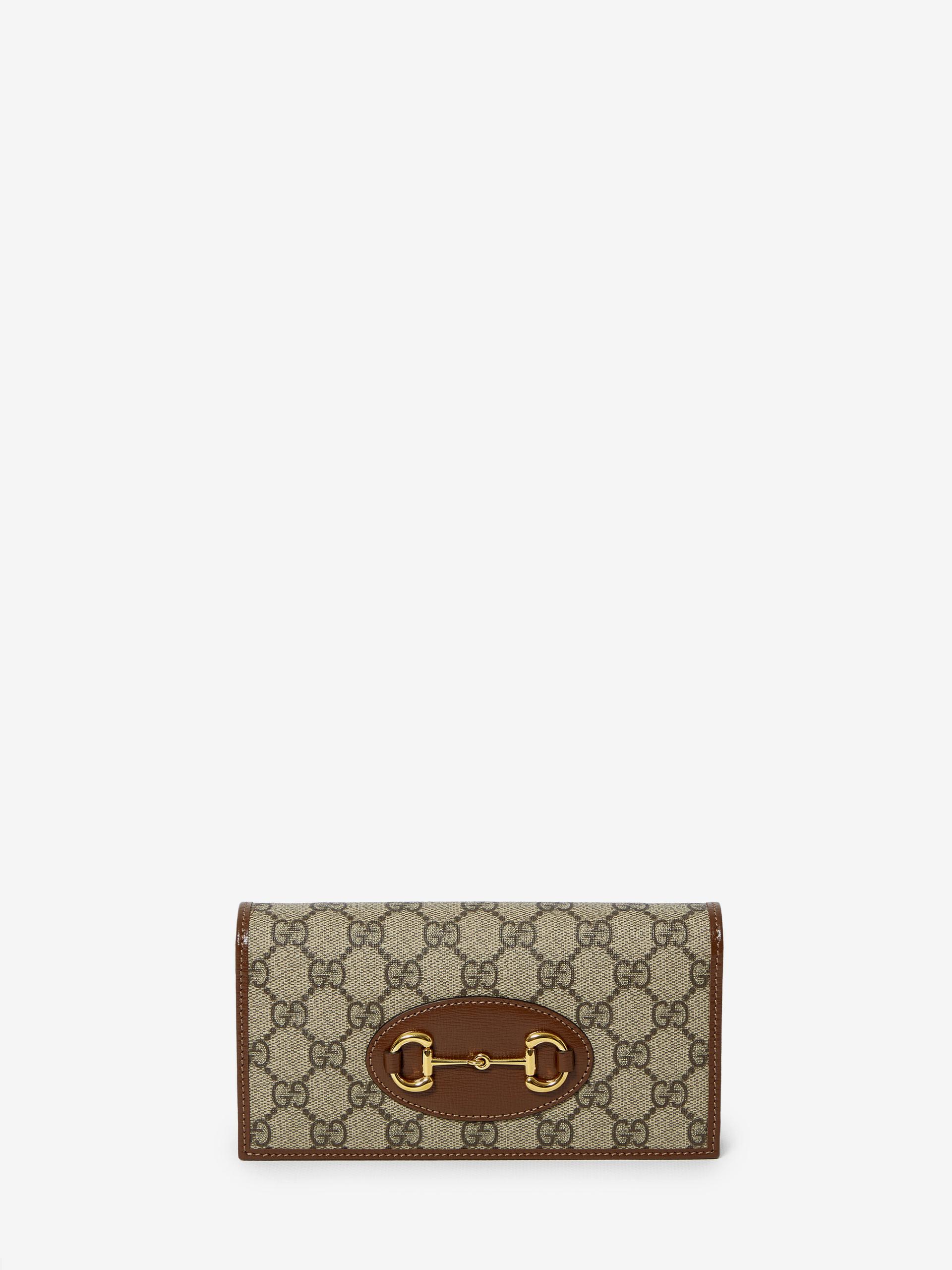 gucci horsebit 1955 wallet with chain
