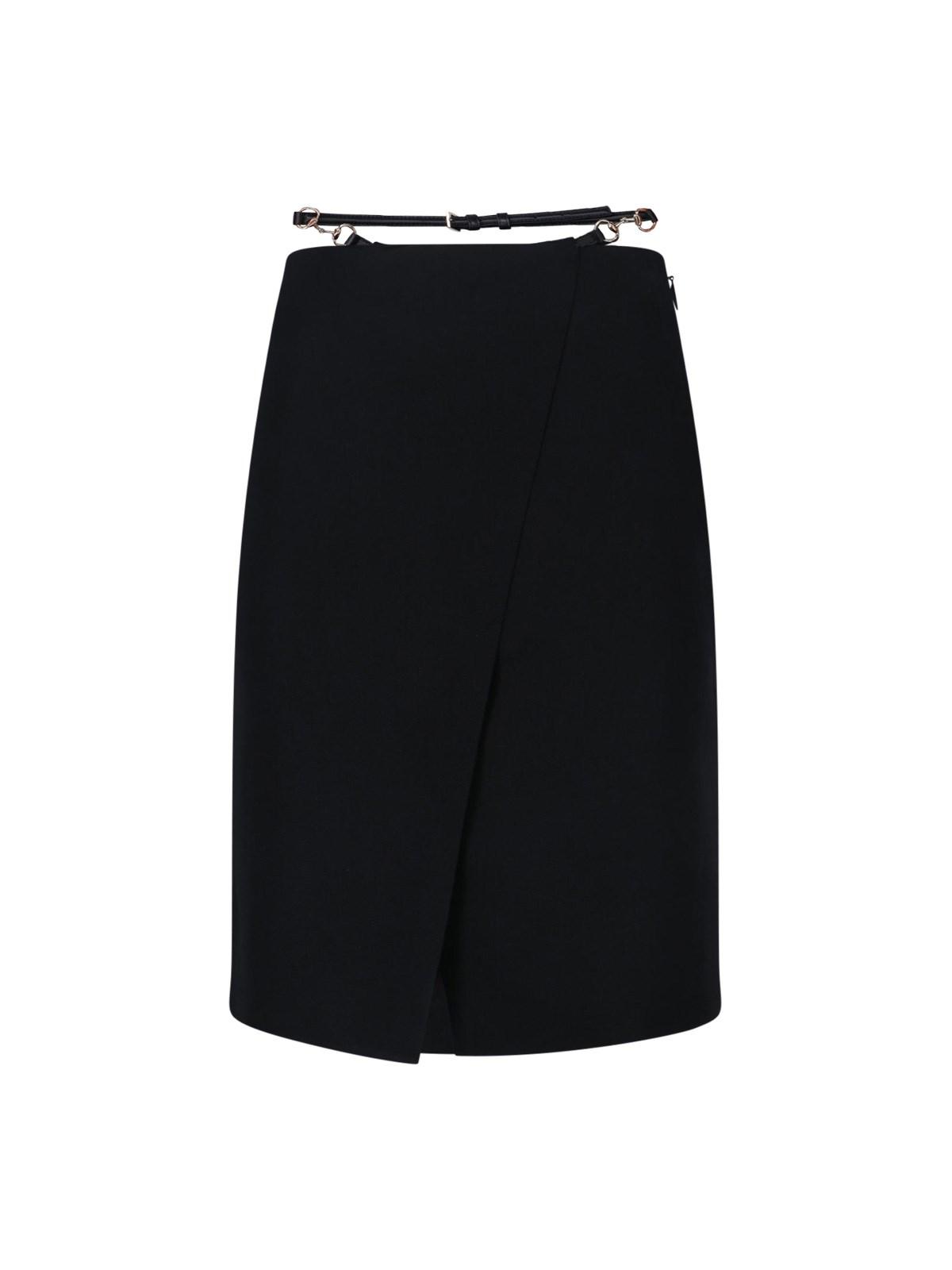 gucci horsebit midi skirt