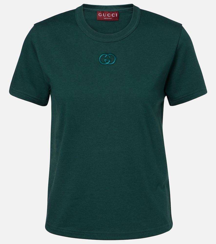 gucci interlocking g cotton jersey t
