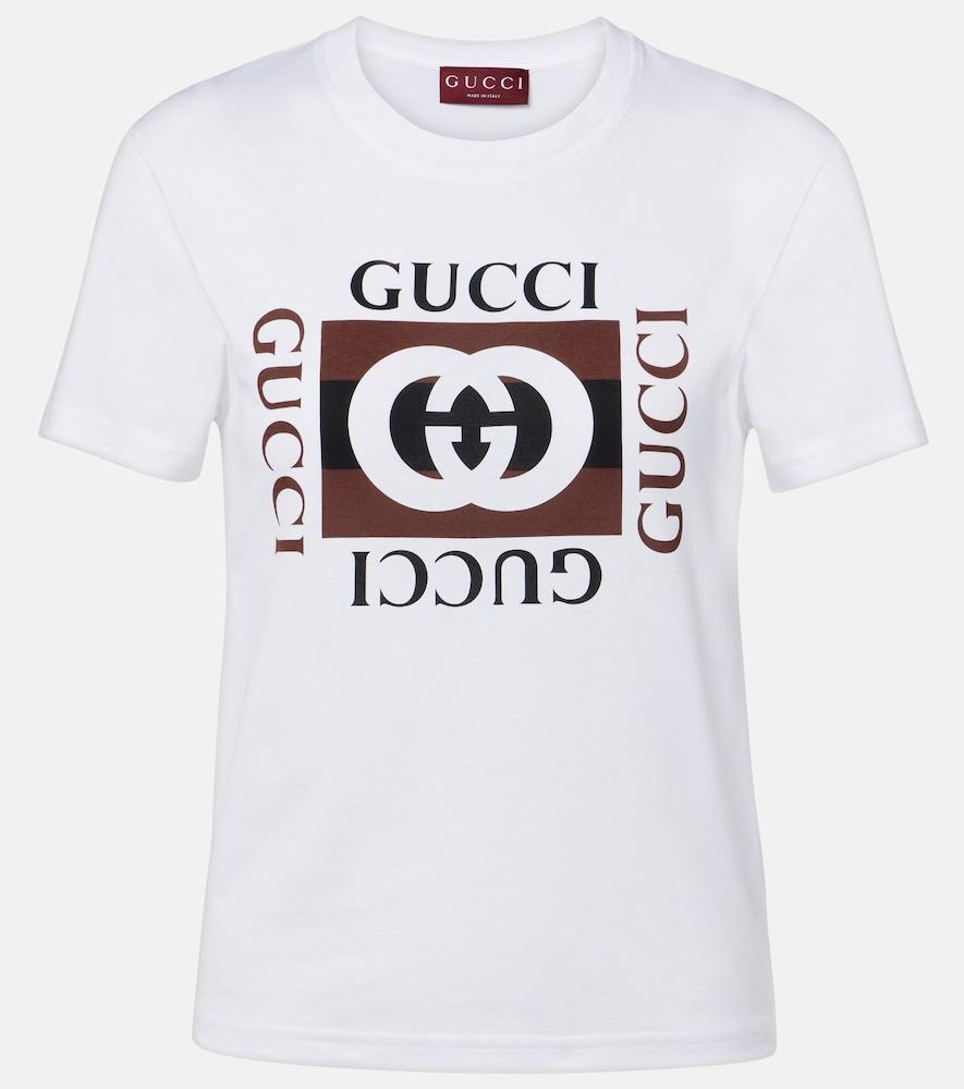 gucci interlocking g printed cotton t