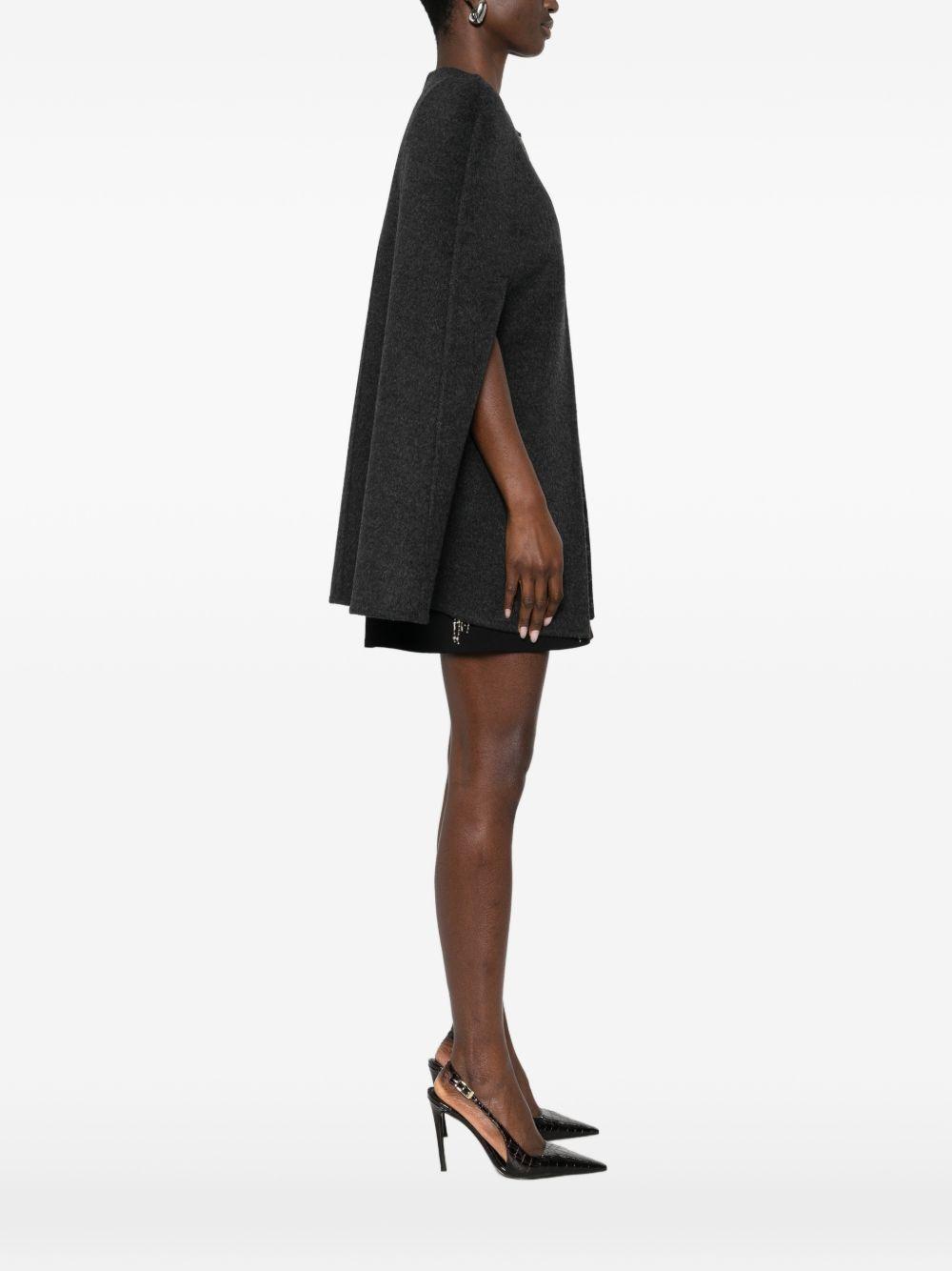gucci jackets grey wool mix - women