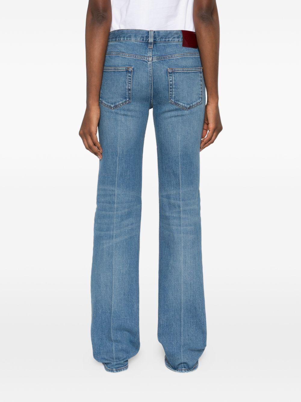 gucci jeans clear blue fabric - women