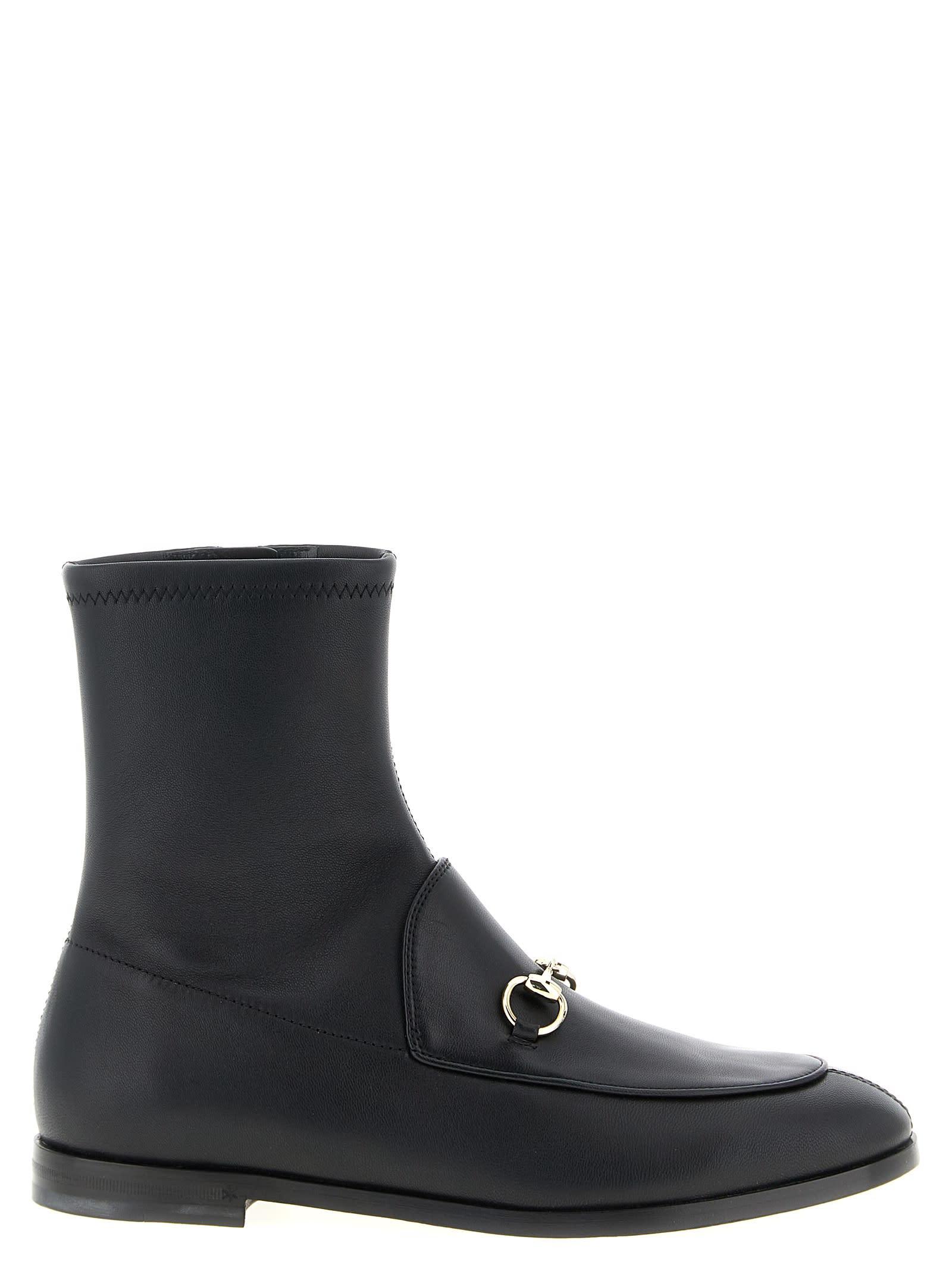 gucci jordaan ankle boots