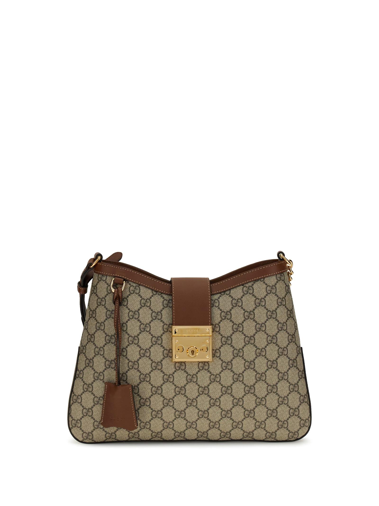 gucci large padlock shoulder bag