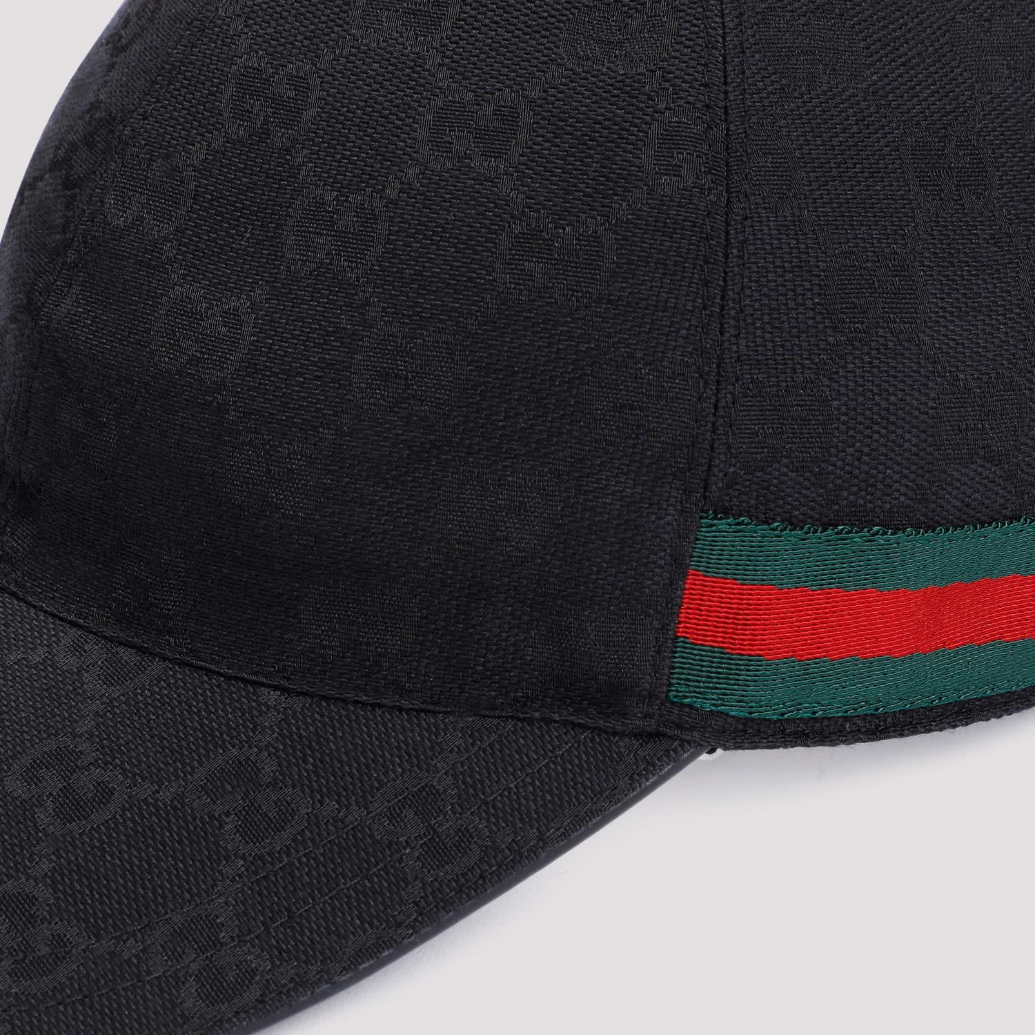 gucci logoed baseball cap