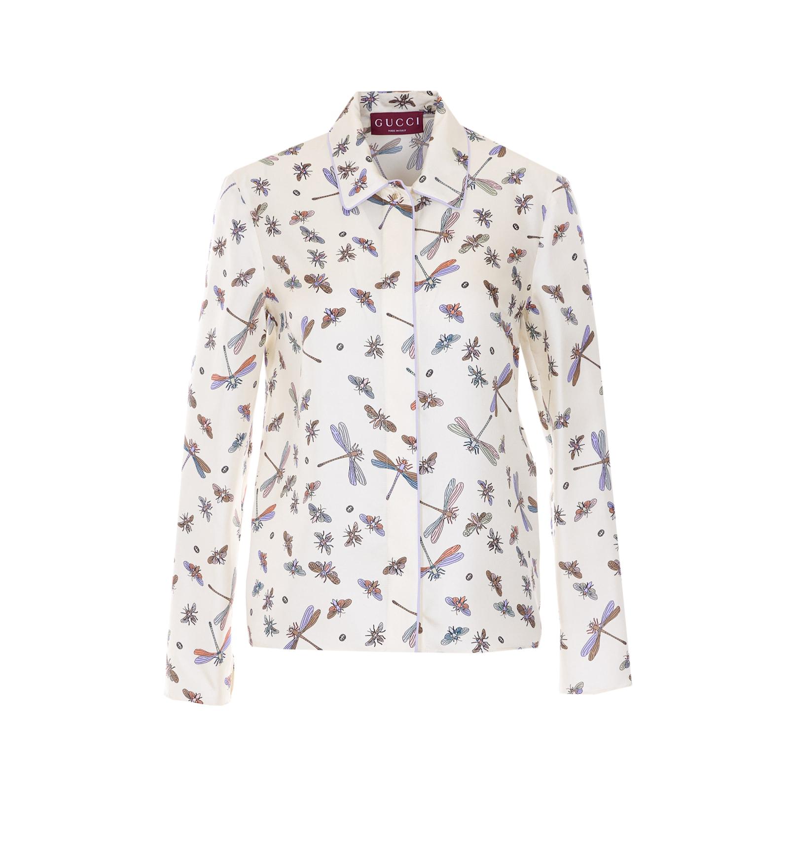 gucci marina waves shirt