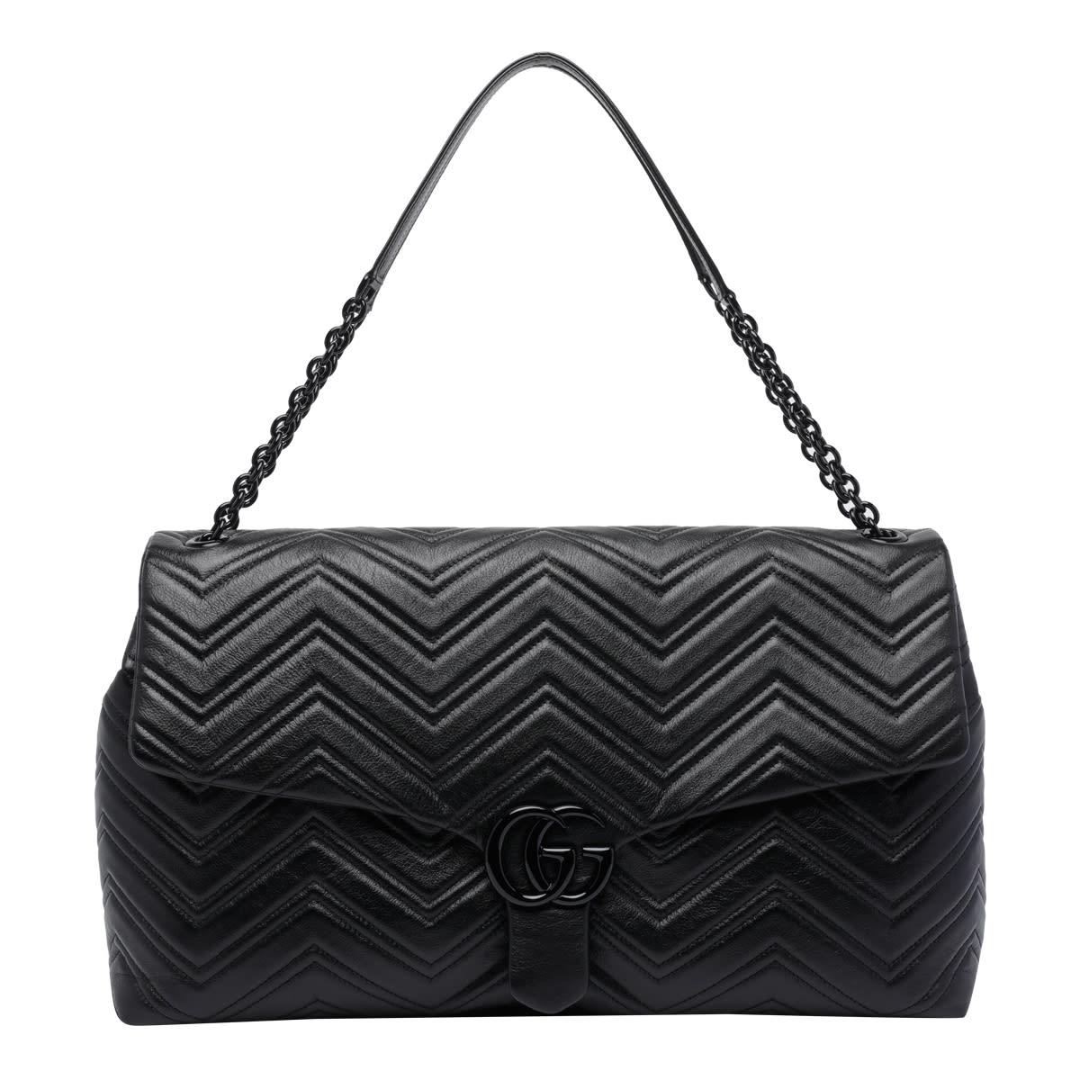 gucci maxi gg marmont shoulder bag