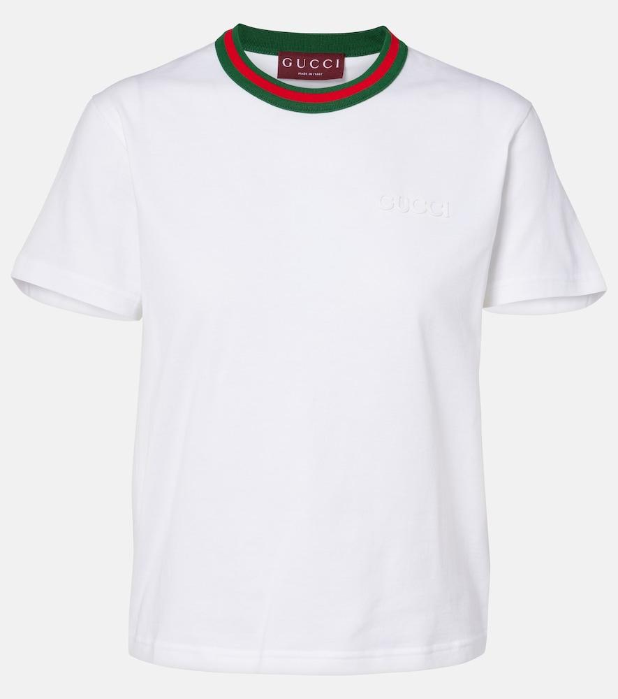 gucci new 70s printed cotton jersey t