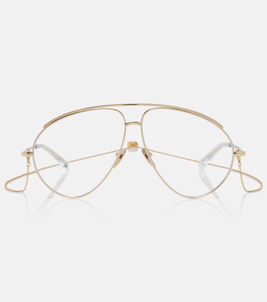 gucci oversized aviator glasses
