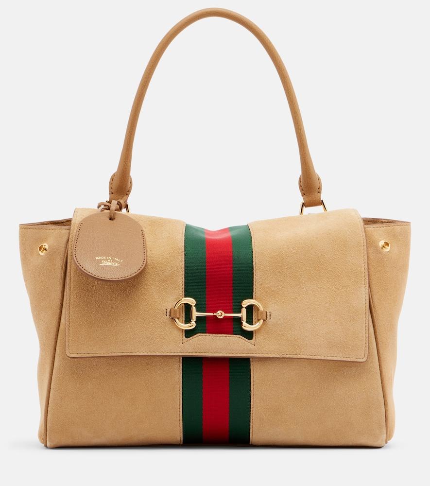 gucci paparazzo medium suede top