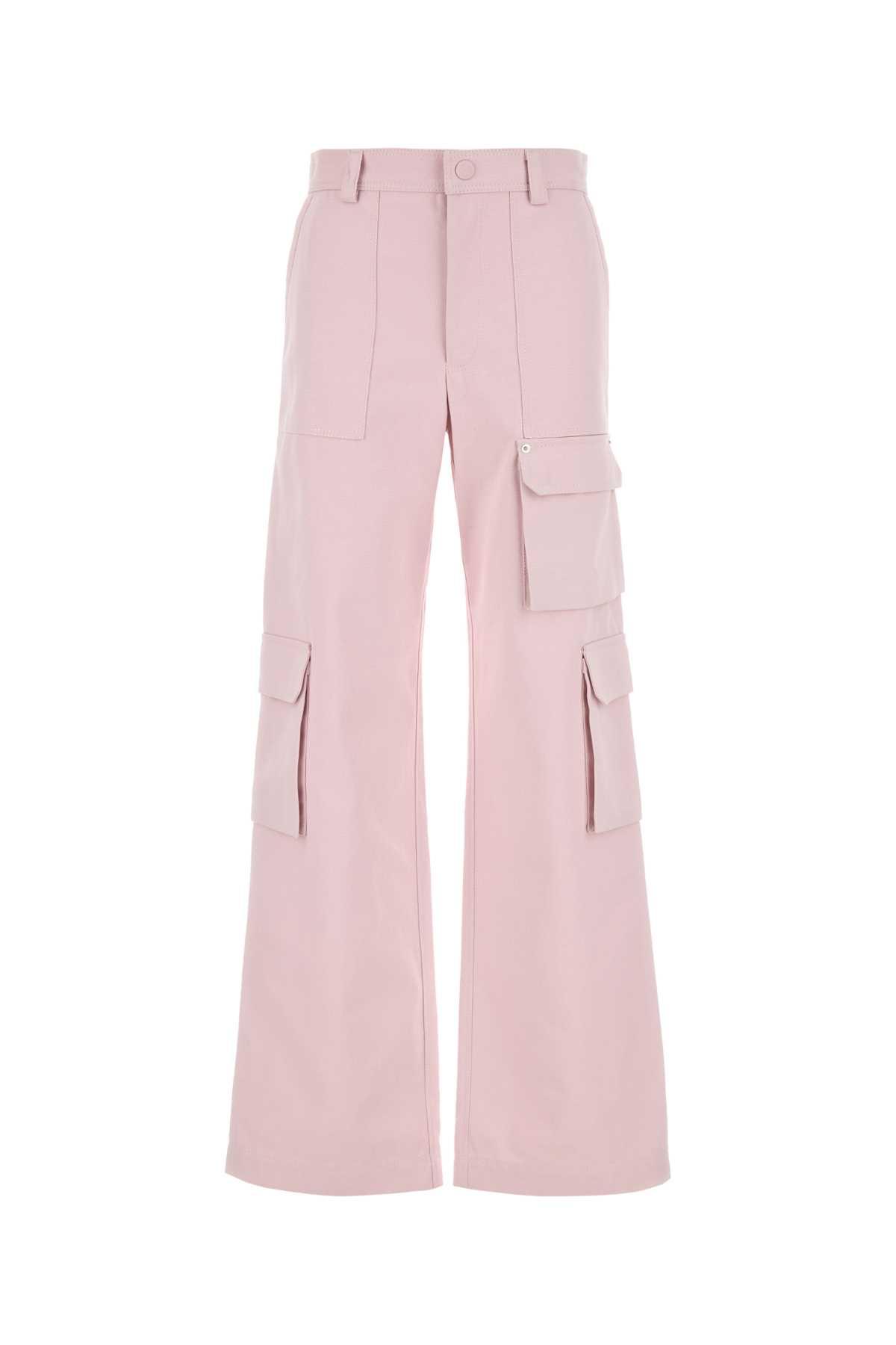 gucci pastel pink cotton cargo pant