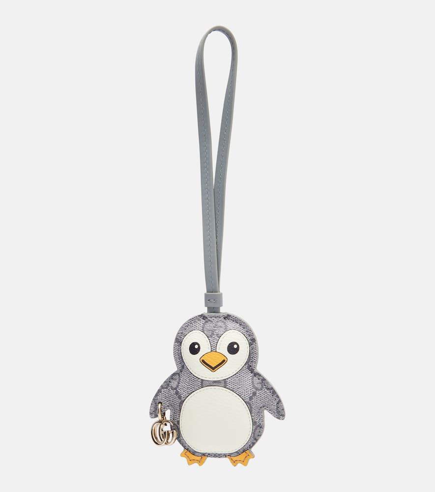 gucci penguin gg bag charm
