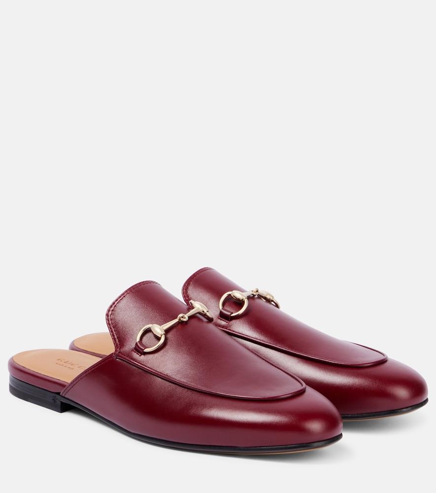 gucci princetown horsebit leather mules