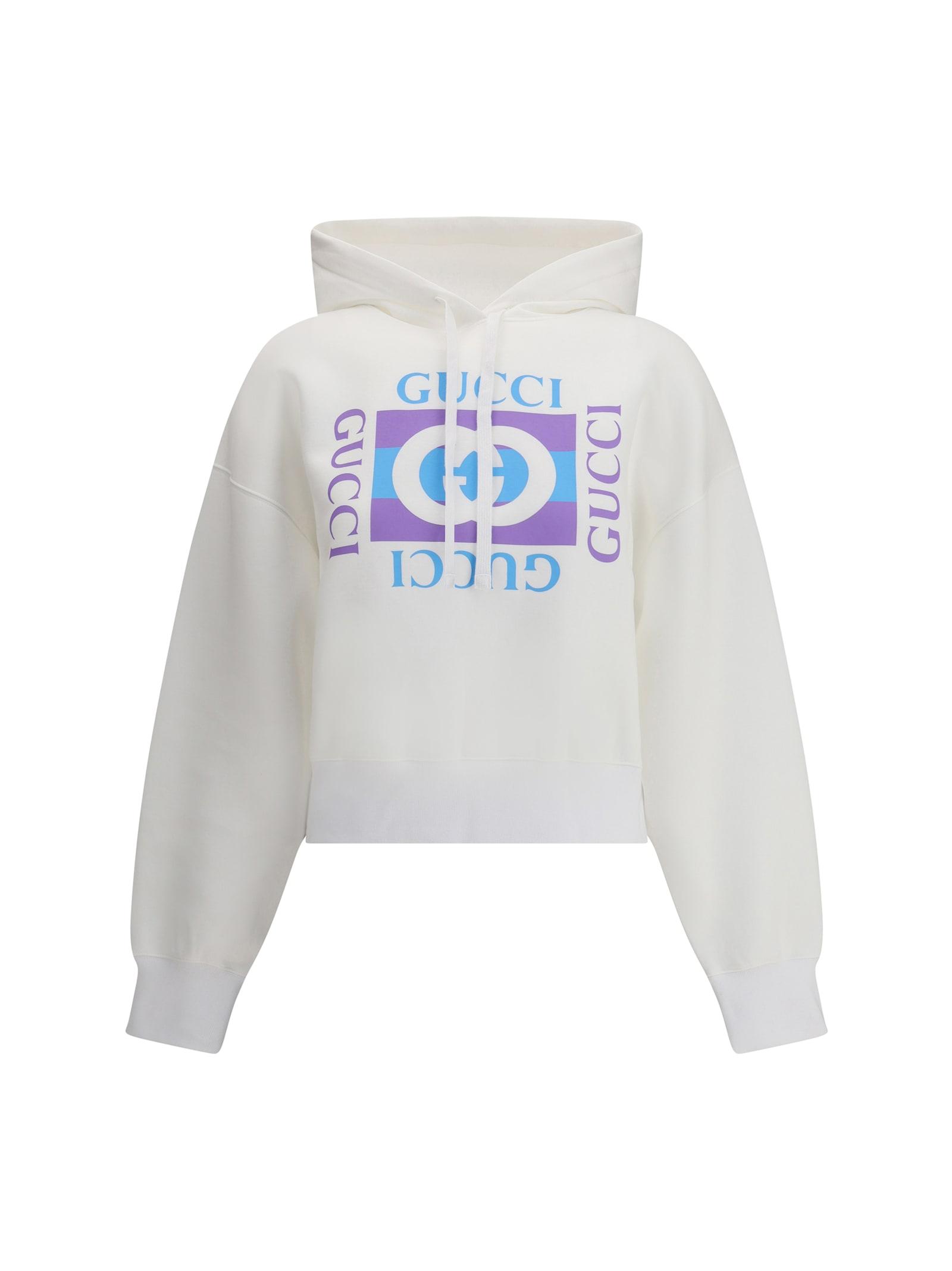 gucci printed logo hoodie