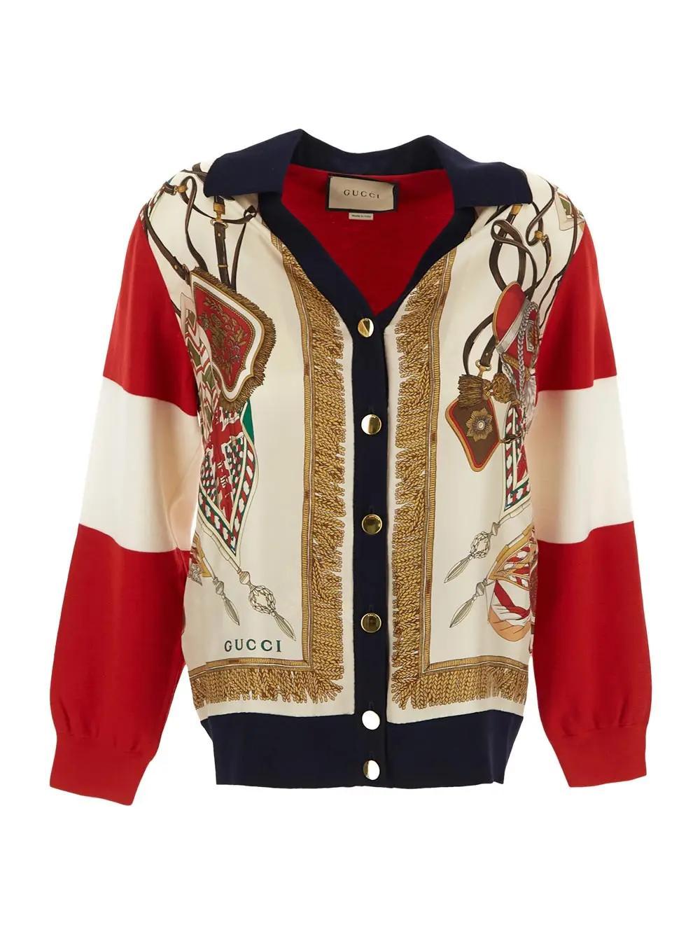 gucci retrò cardigan