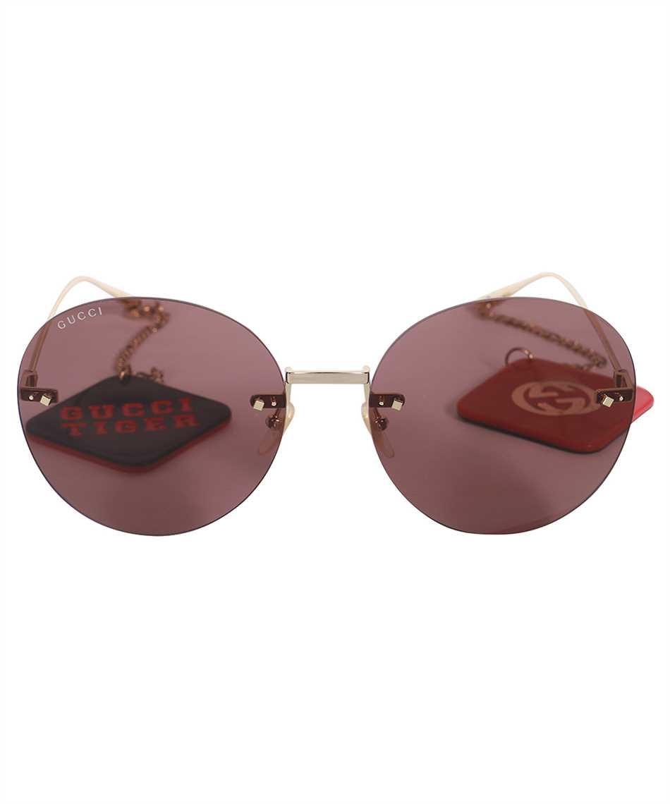 gucci round frame sunglasses