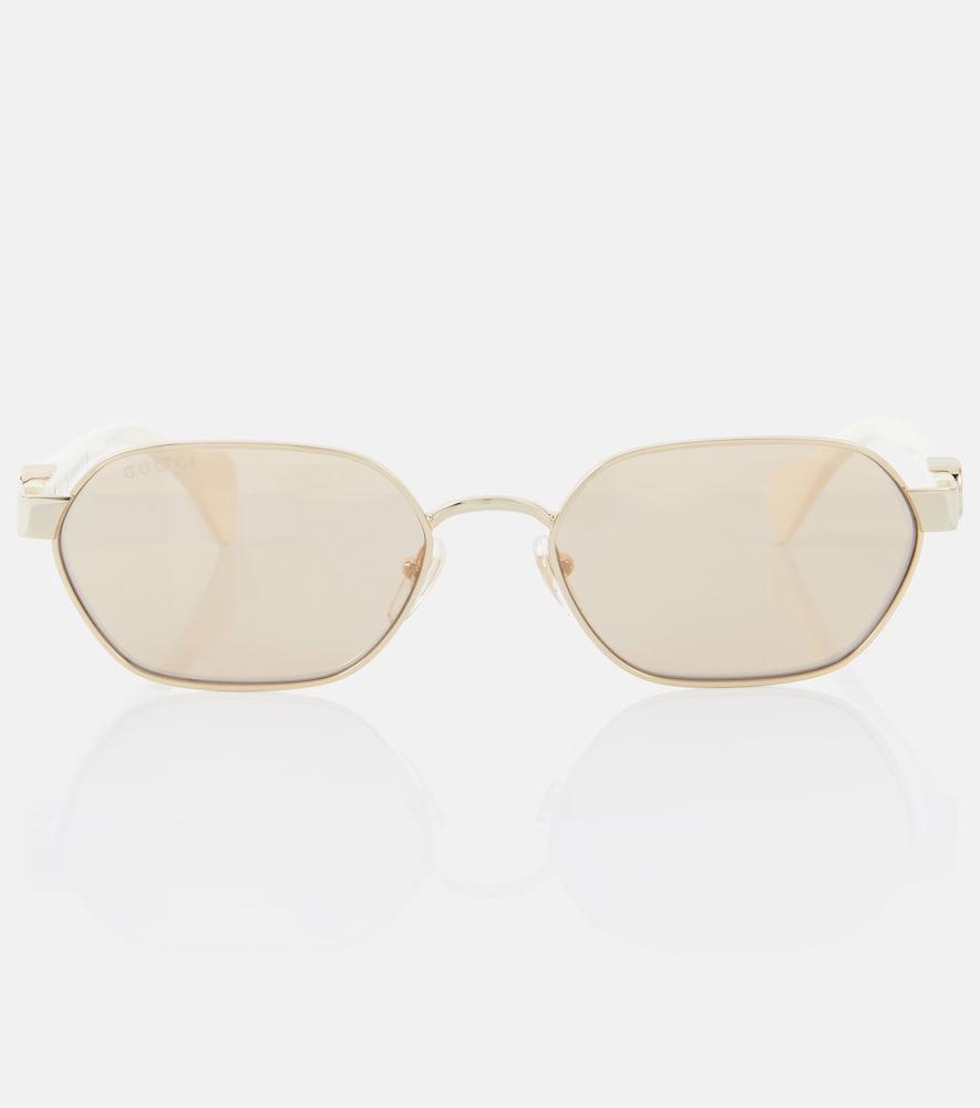 gucci running mini rectangular sunglasses