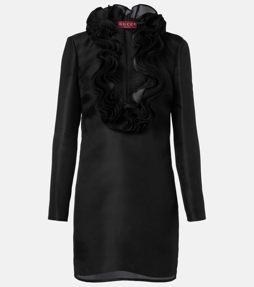 gucci silk minidress