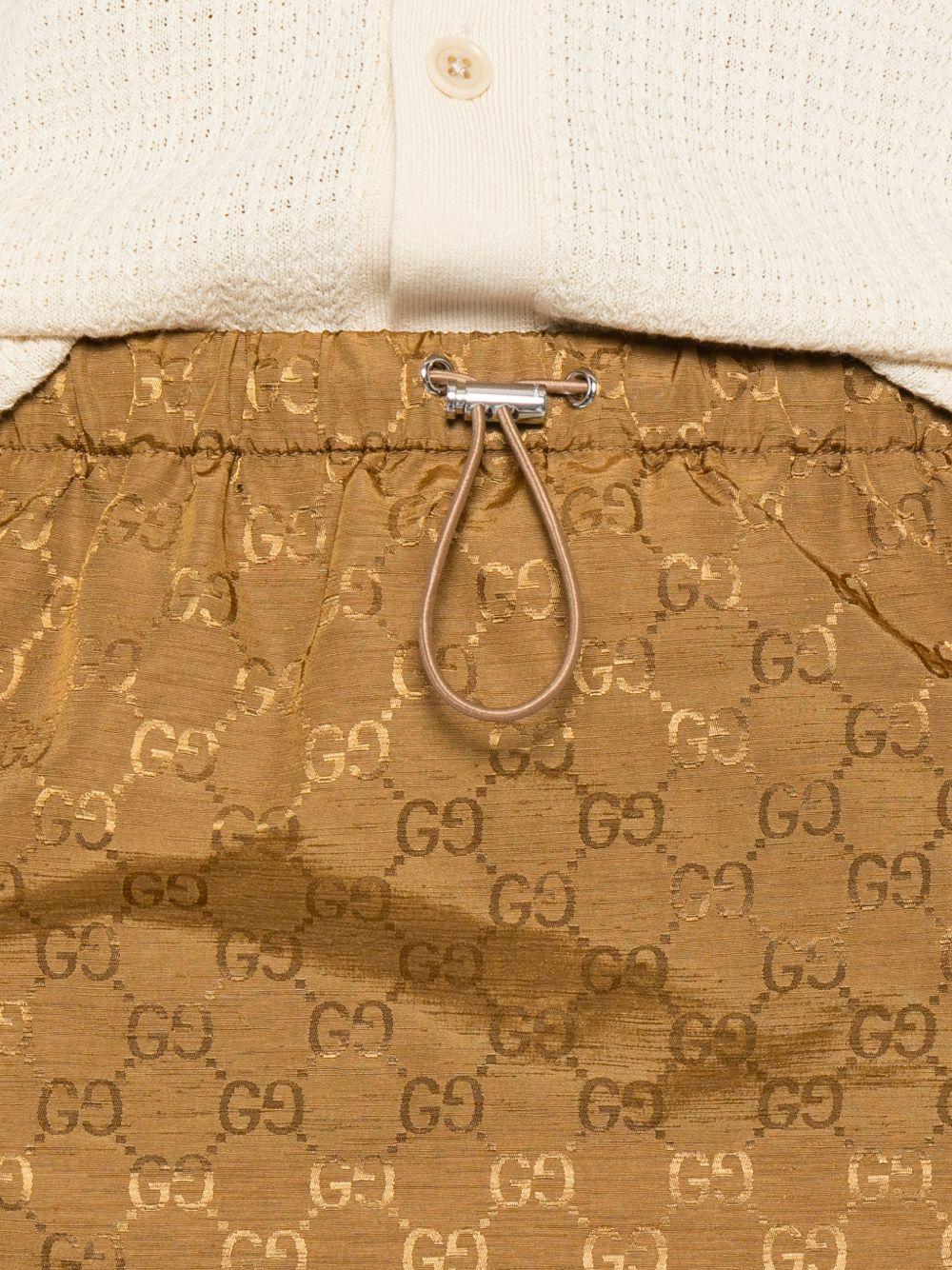 gucci skirts brown polyamide - women