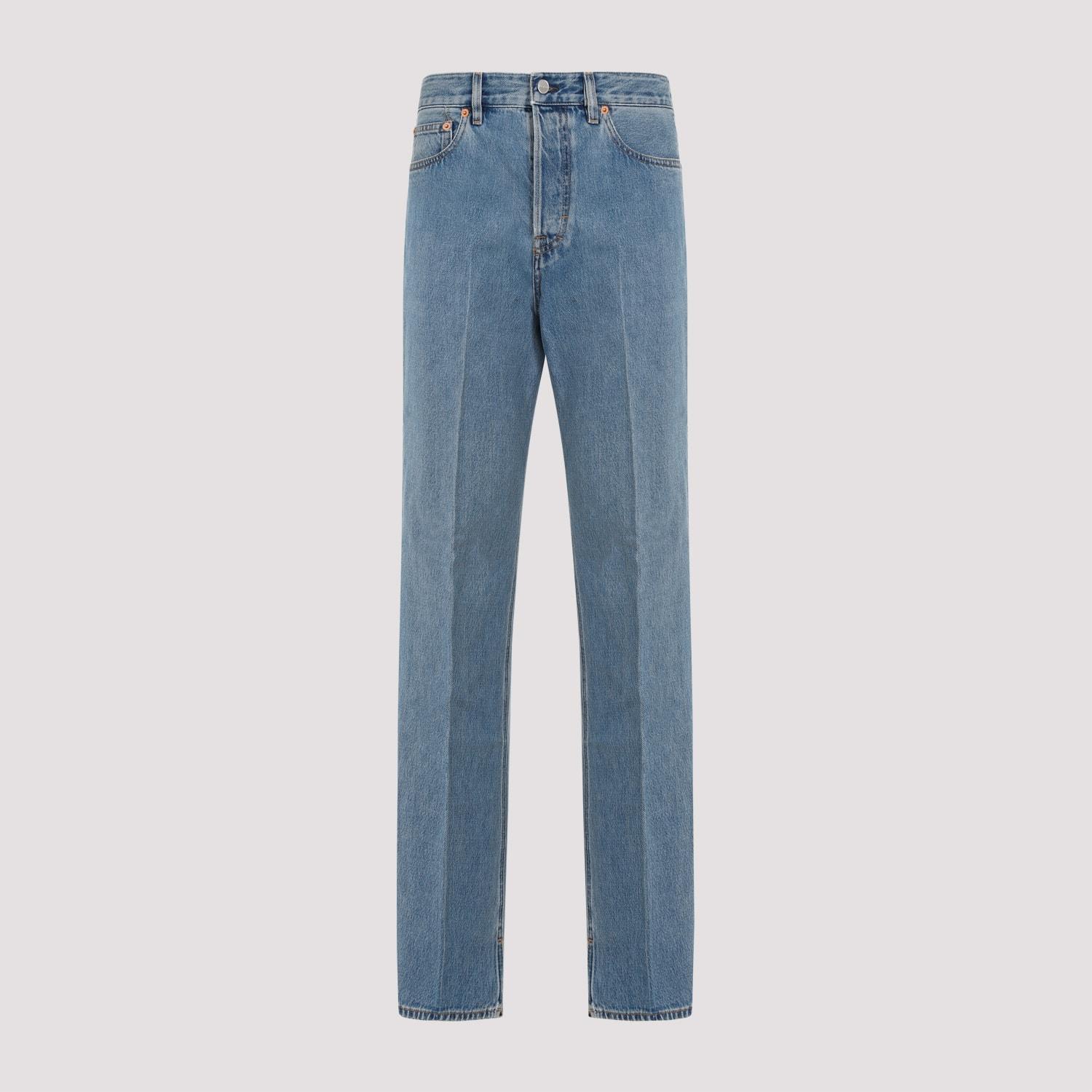 gucci straight-leg denim pants
