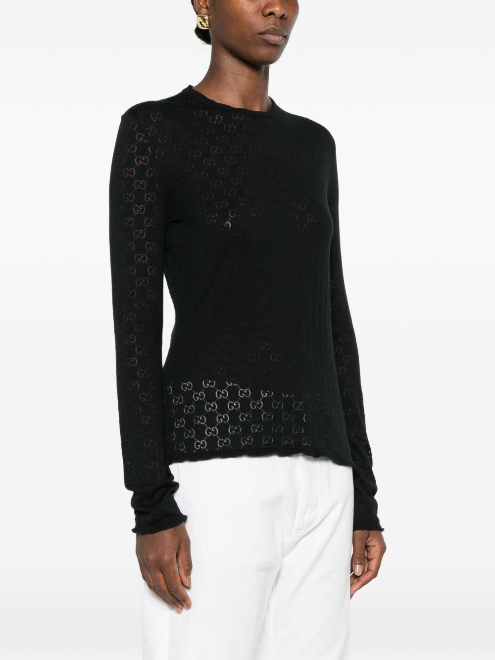 gucci sweaters black - women