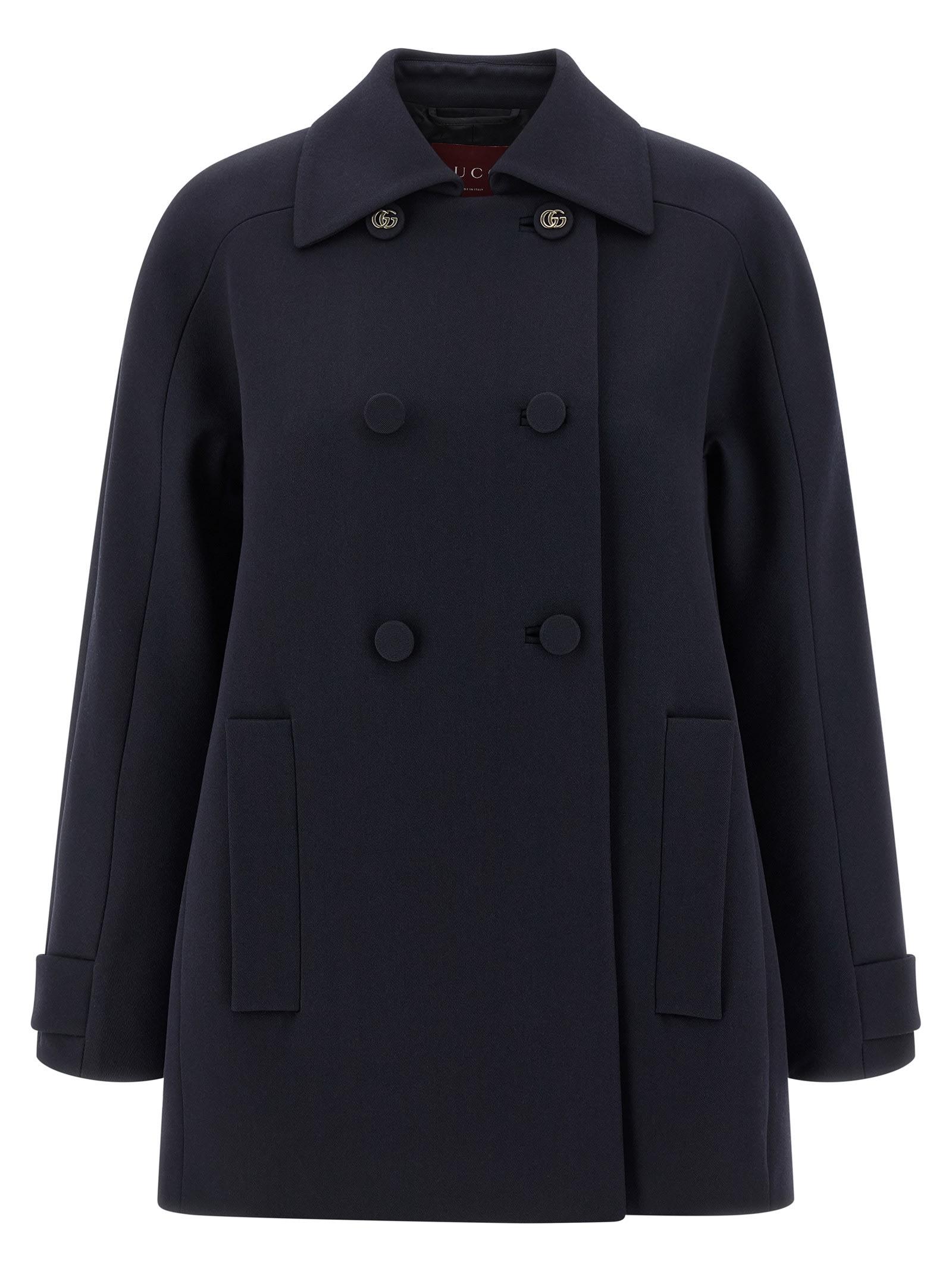 gucci trapeze coat