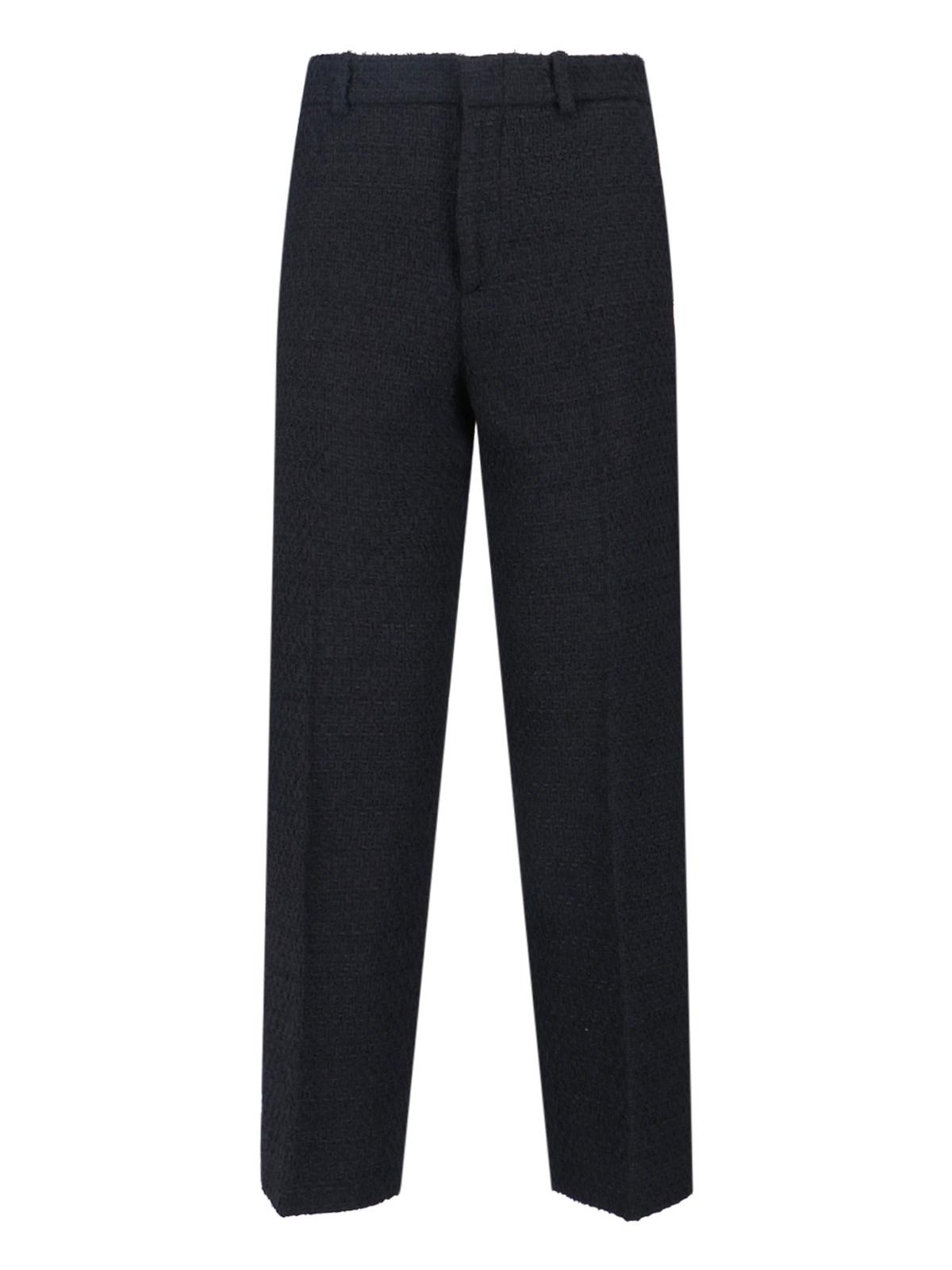 gucci tweed straight pants
