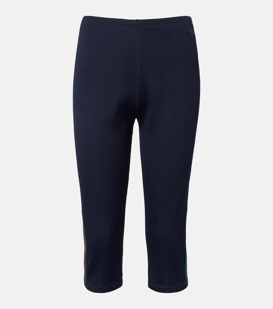 gucci web stripe ribbed