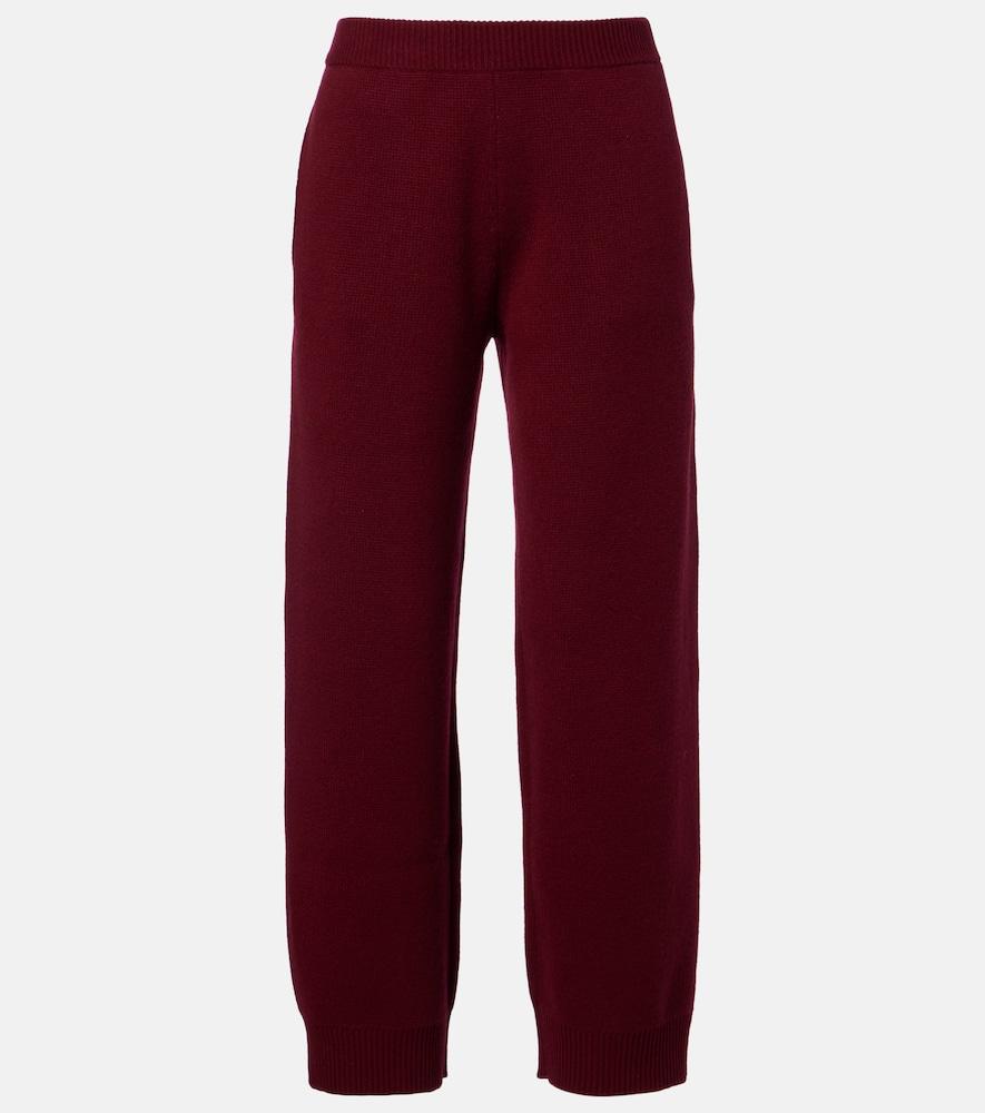 gucci wool and cashmere tapered pants