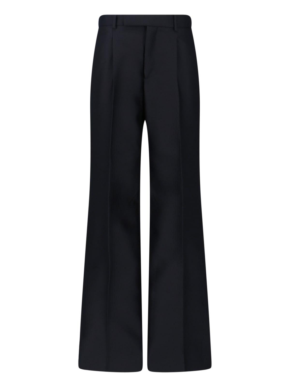 gucci wool and silk pants