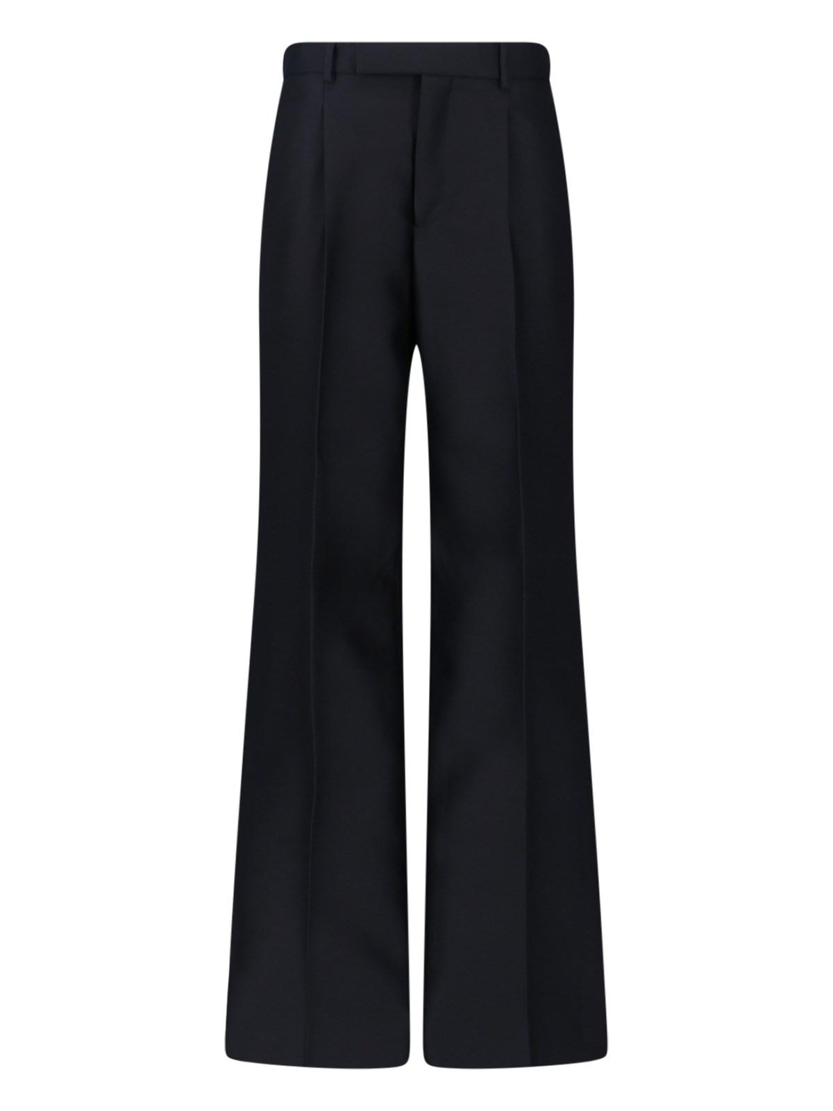 gucci wool and silk pants