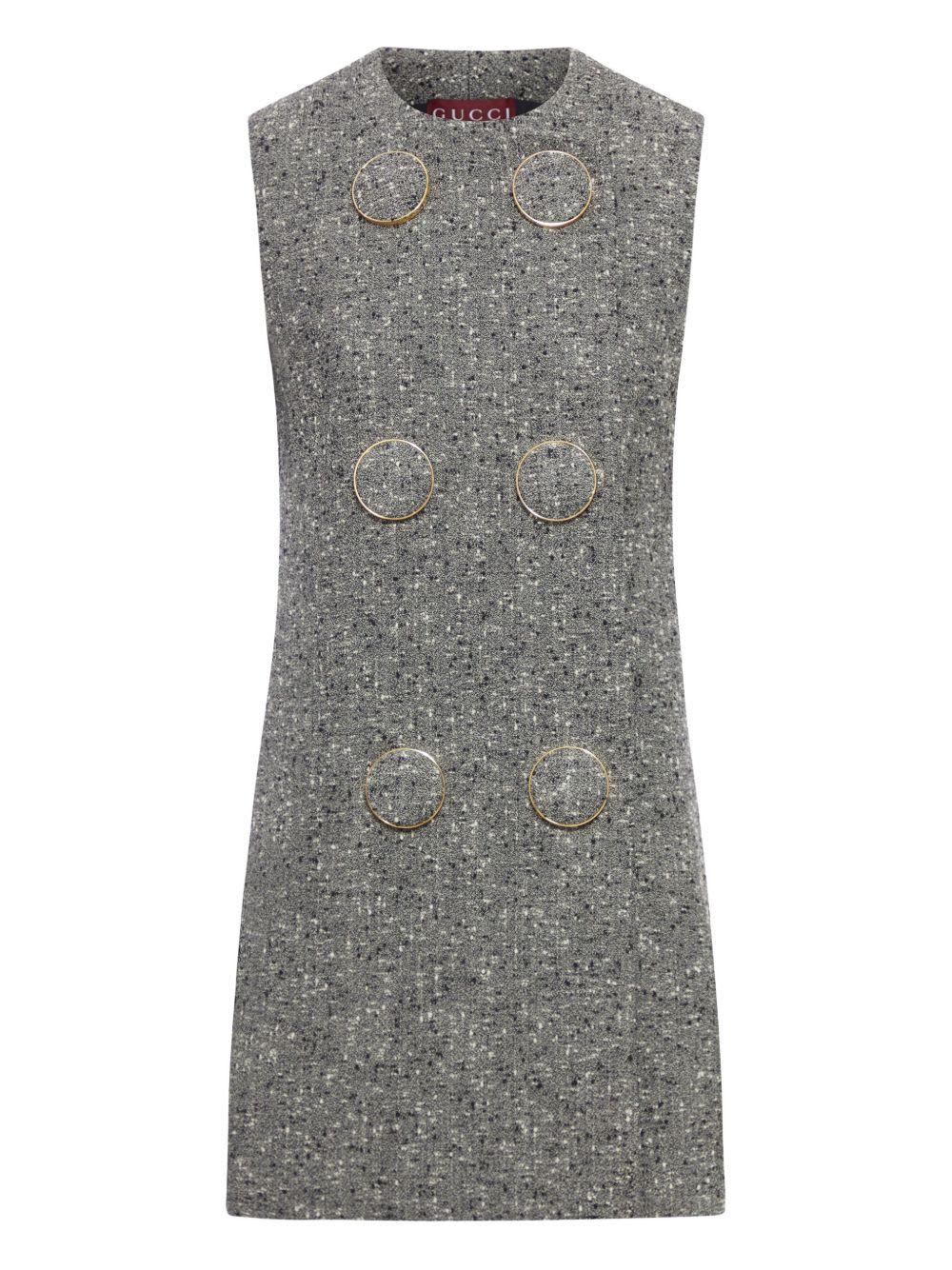 gucci wool dress