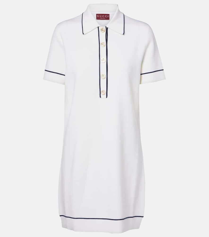 gucci wool polo dress