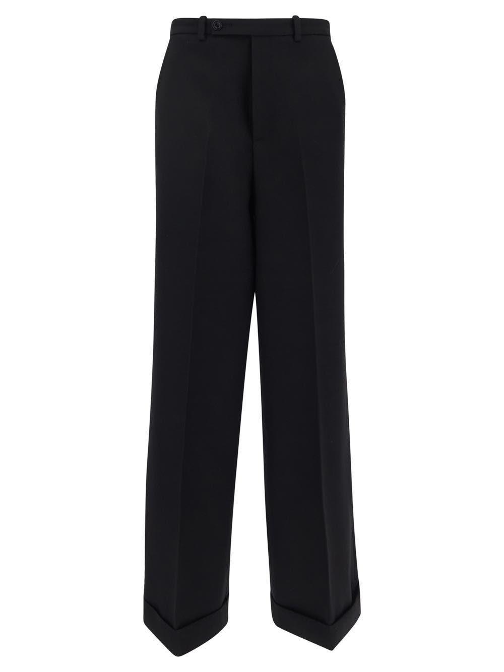 gucci wool trousers