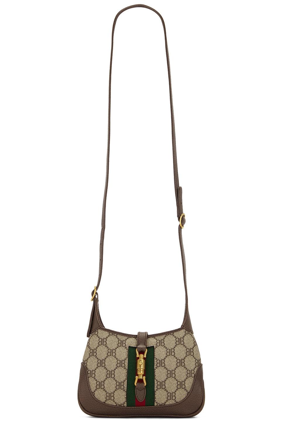 gucci x balenciaga mini jackie 1961 hobo bag