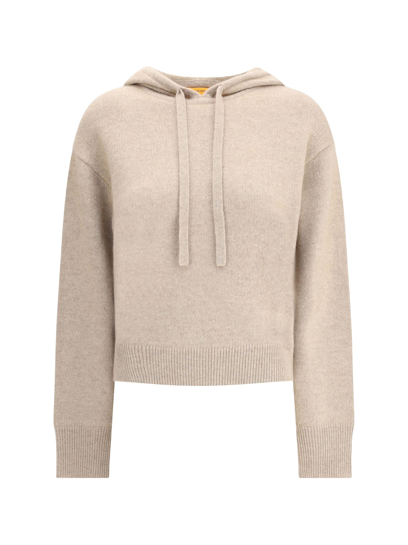 guest in residence cashmere hooded sweater