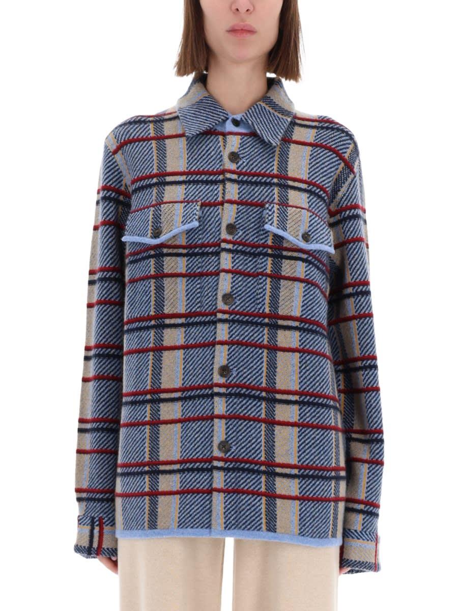 guest in residence plaid work shirt