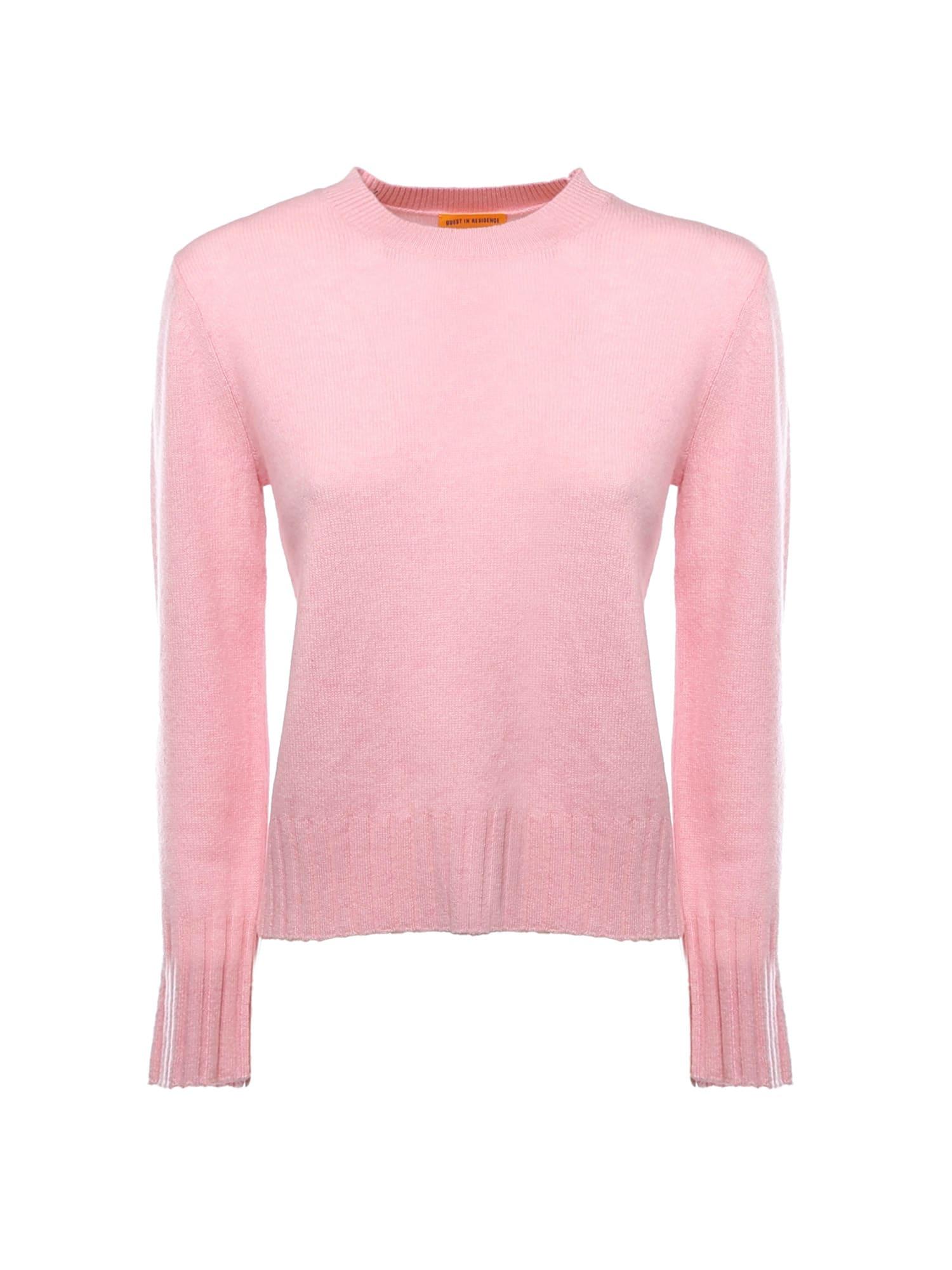 guest in residence shrunken crew cashmere sweater