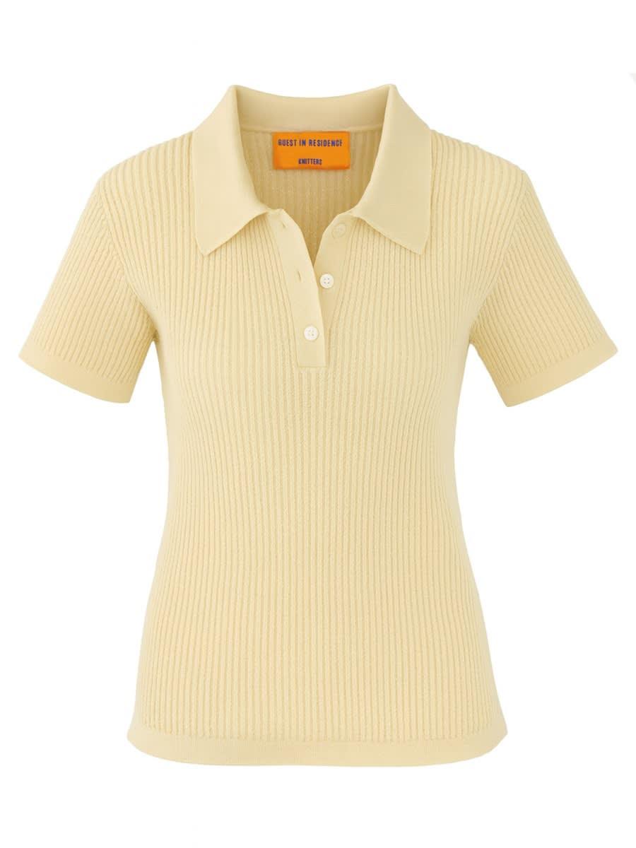 guest in residence shrunken polo shirt