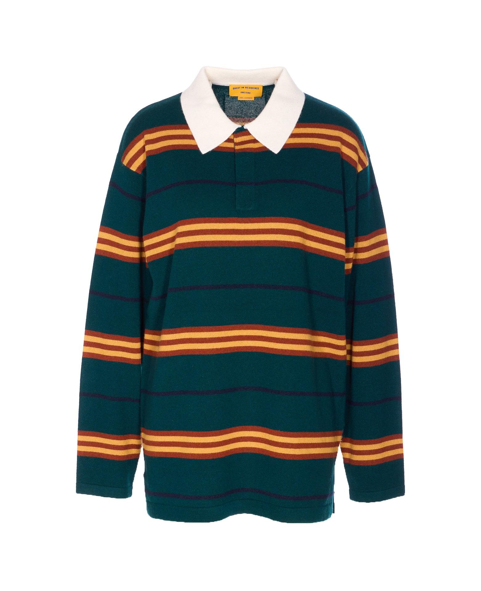 guest in residence striped rugby sweater