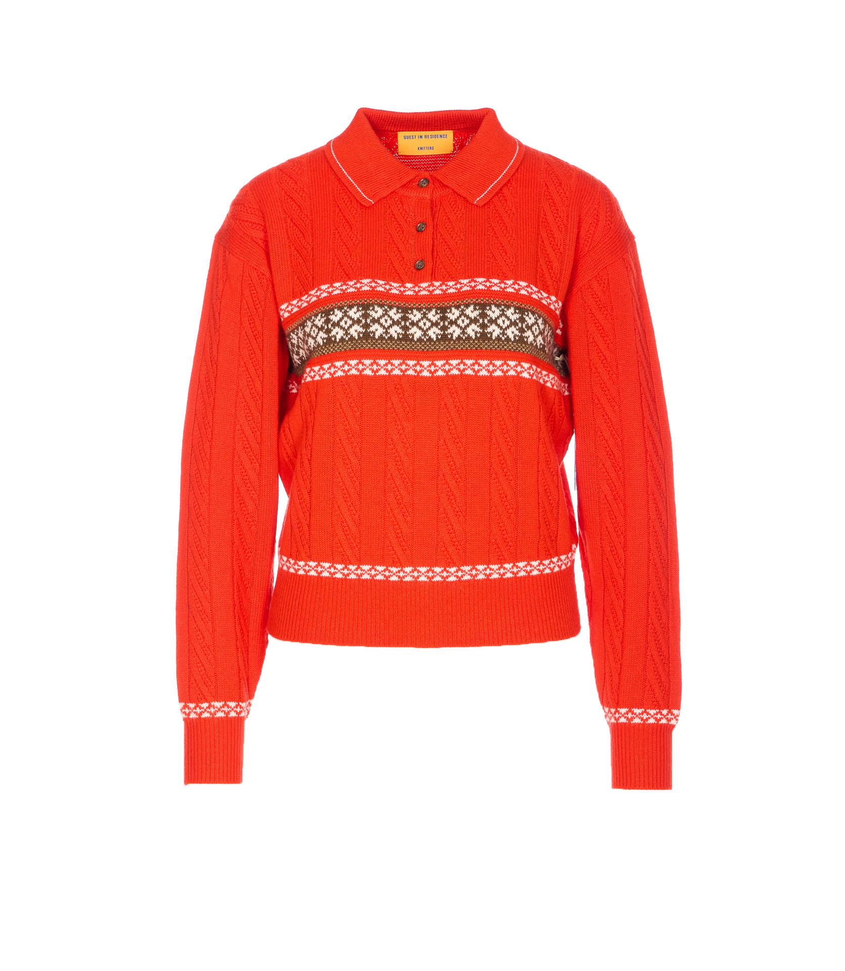 guest in residence sweaters red wool - women