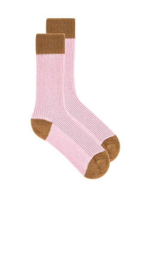 guest in residence the soft sock in pink.