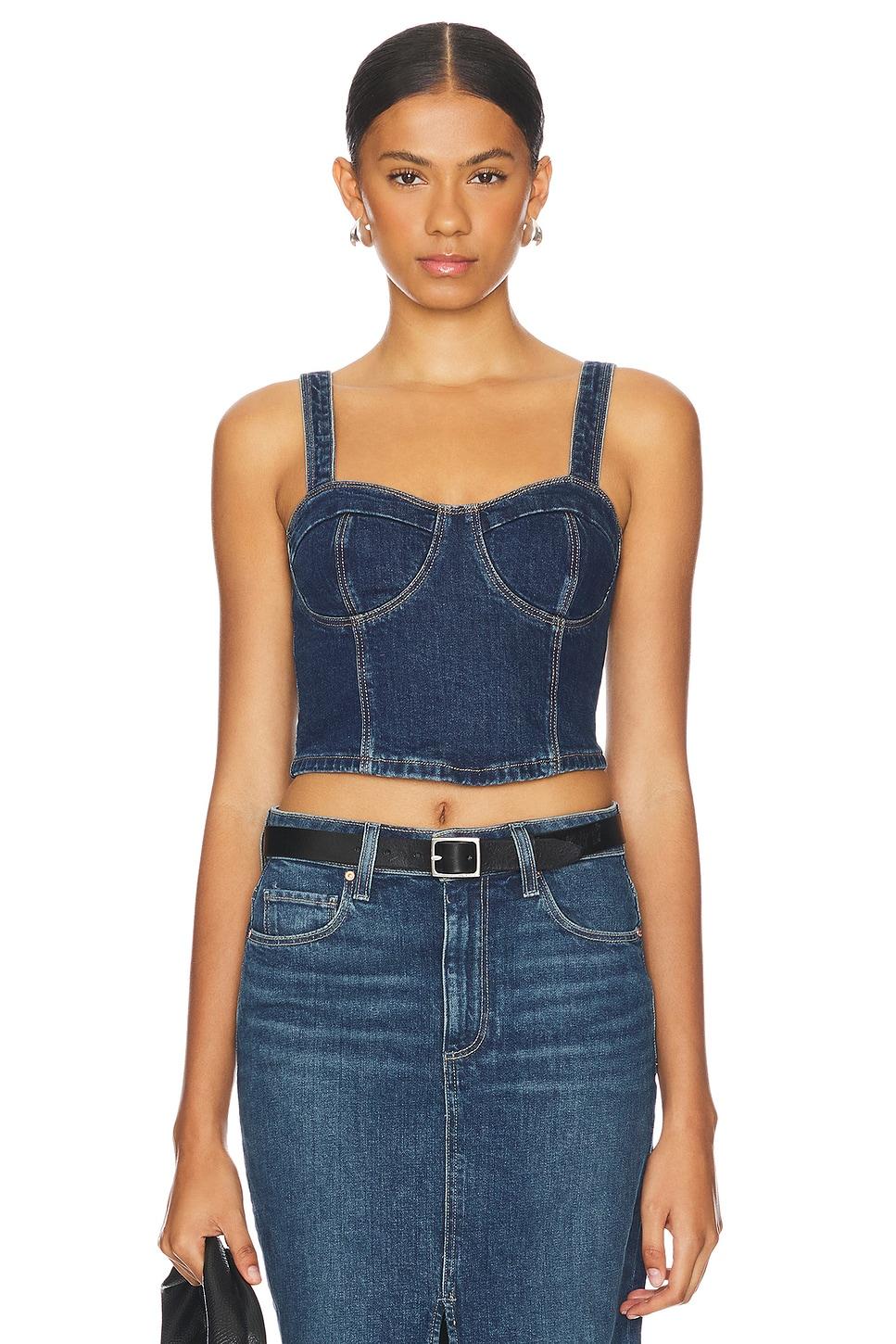 guilia denim top