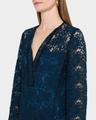 guipure bracelet-sleeve kaftan gown