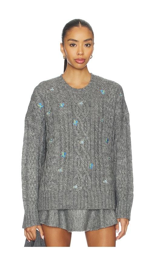 guizio etta jumper in grey.
